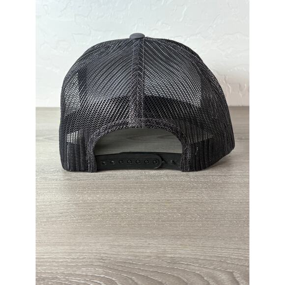 UFC Israel Adesanya Trucker Hat – “Respect My Game” Snapback Mesh Cap Black/Gray - Picture 3 of 4